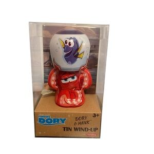 Schylling Disney Pixar Finding Dory & Hank Windup Tin Toy Retro